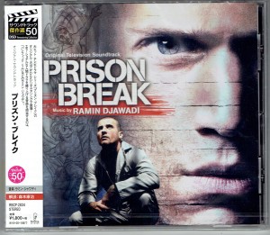 PRISON BREAK by Ramin Djawadi - OST JAPAN CD RBCP-2834