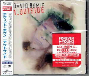 DAVID BOWIE Outside - JAPAN CD WPCR-80335 (2016)