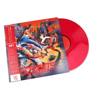 STREETS OF RAGE - Sega OST by Yuzo Koshiro RED LP (DATA001)