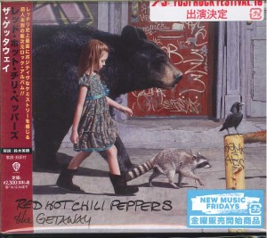 RED HOT CHILI PEPPERS The Getaway JAPAN CD WPCR-17366